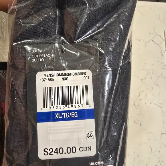 Under Armour Porter 3 in 1 Men's Jacket Super Warm Windproof Black Size XL NEW - Picture 2 of 12